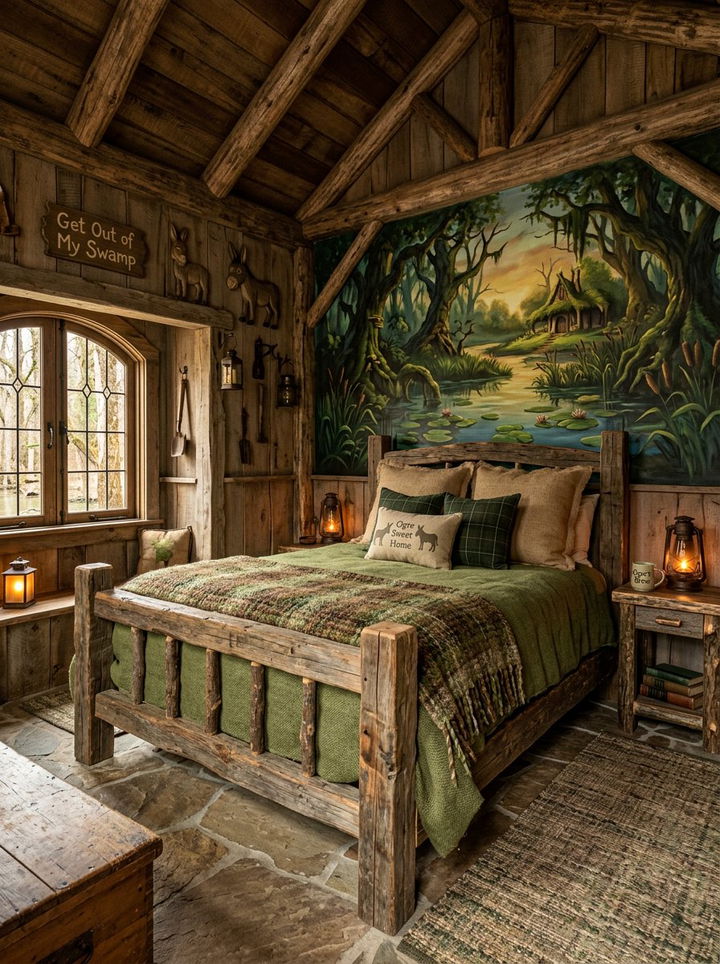 Shrek Bedroom - 30 movie themed bedroom ideas
