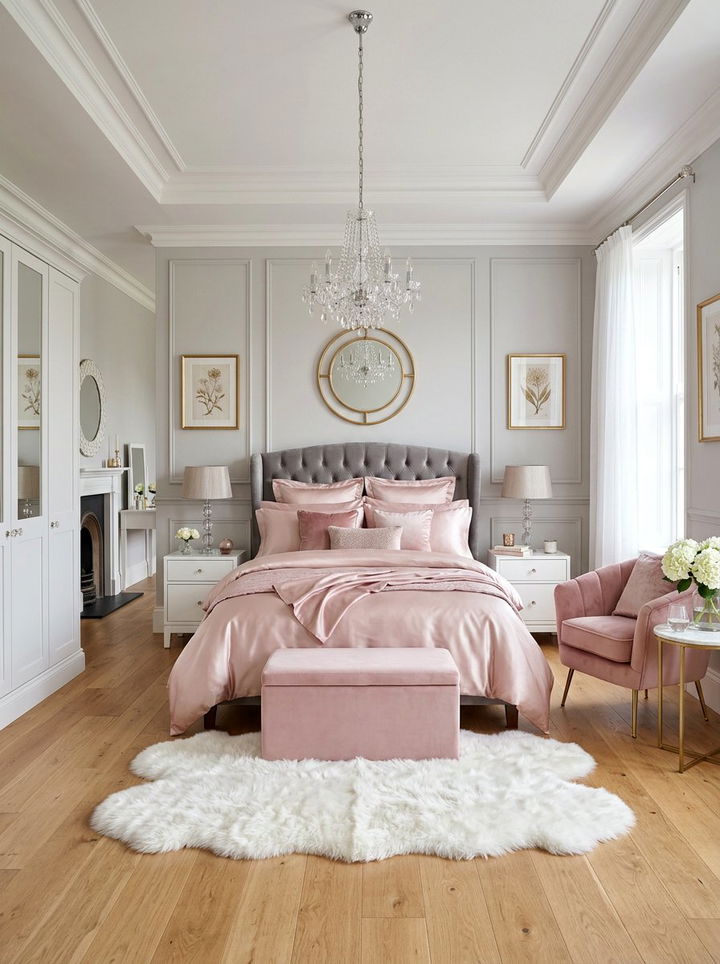 Silk Bedding - 30 soft texture bedroom ideas