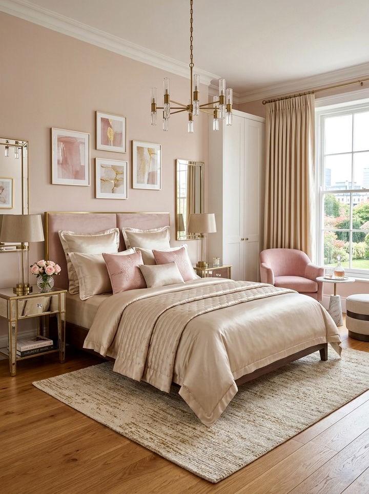 Silk Bedding - 30 plush bedroom ideas