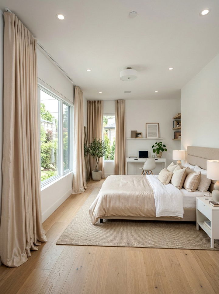 Silk Curtains Bedroom - 30 silk bedroom ideas