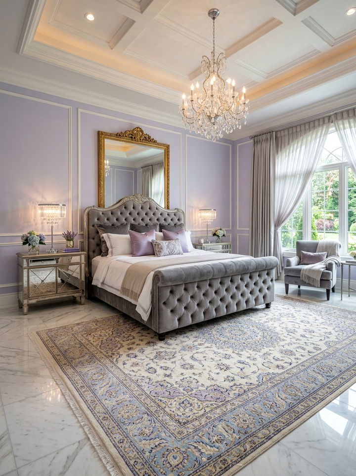 Silk Medallion Rug - 30 bedroom oriental rugs