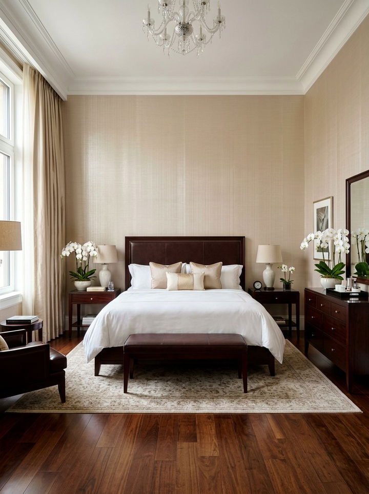 Silk Wallpaper Texture - 30 bedroom wall texture ideas