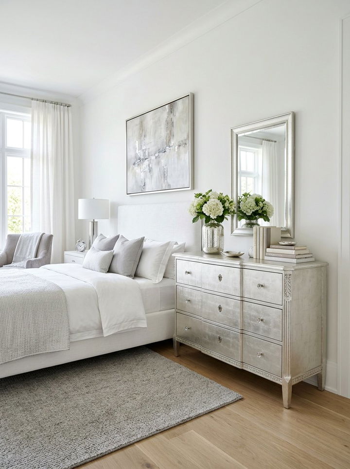 Silver Leaf Accent Furniture - 30 Hollywood bedroom ideas
