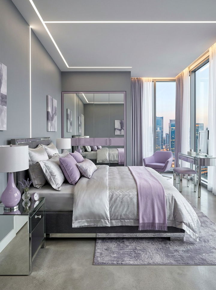 Silver Satin Bedding - 30 bedroom satin bedding ideas