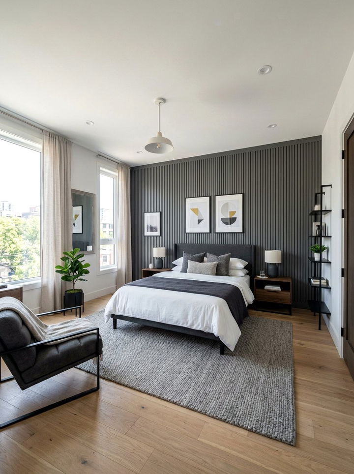 Skinny Board And Batten - 30 bedroom board and batten ideas