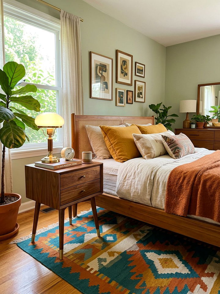 Skinny Mid Century Stand - 30 bedroom narrow nightstands