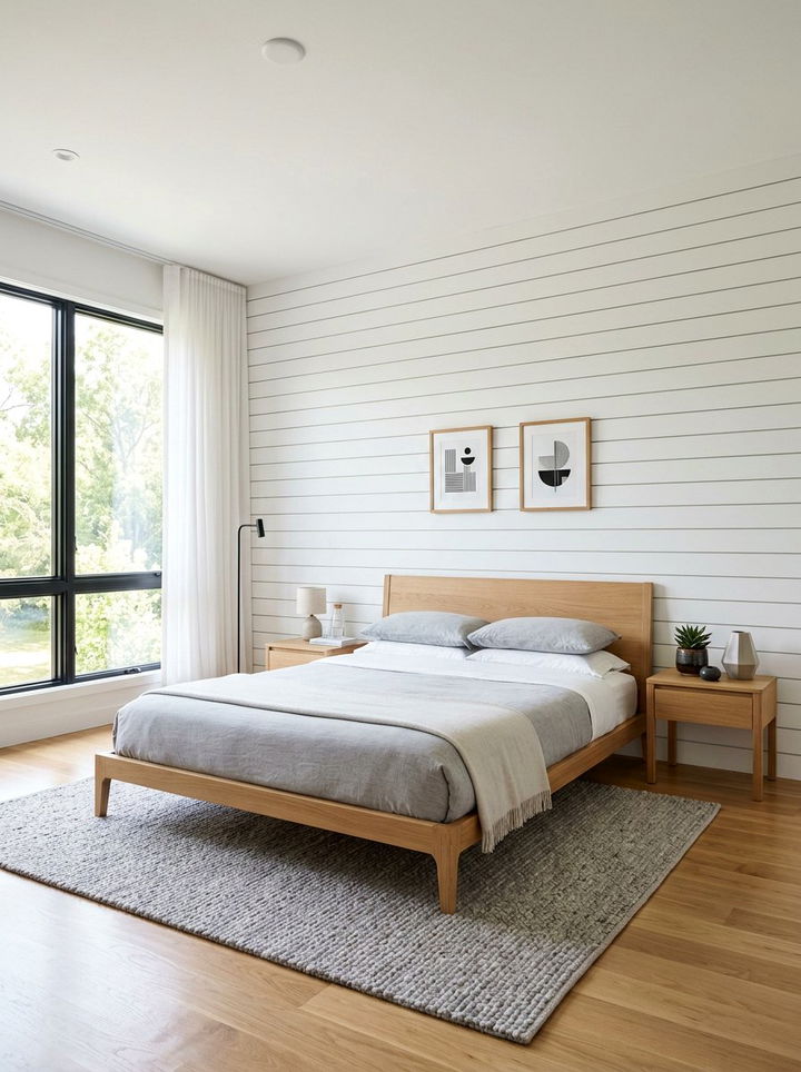 30 Bedroom Shiplap Walls for a Charming Rustic Master Suite