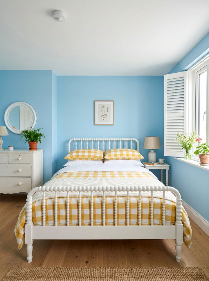 Sky Blue Bedroom - 30 bedroom paint ideas