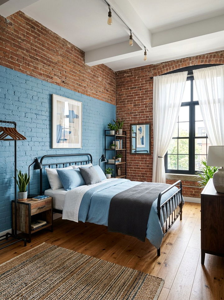 Sky Blue Bedroom Paint - 30 contemporary blue bedroom ideas
