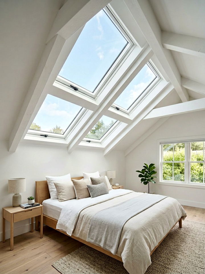 Skylight Bedroom - 30 architect bedroom ideas