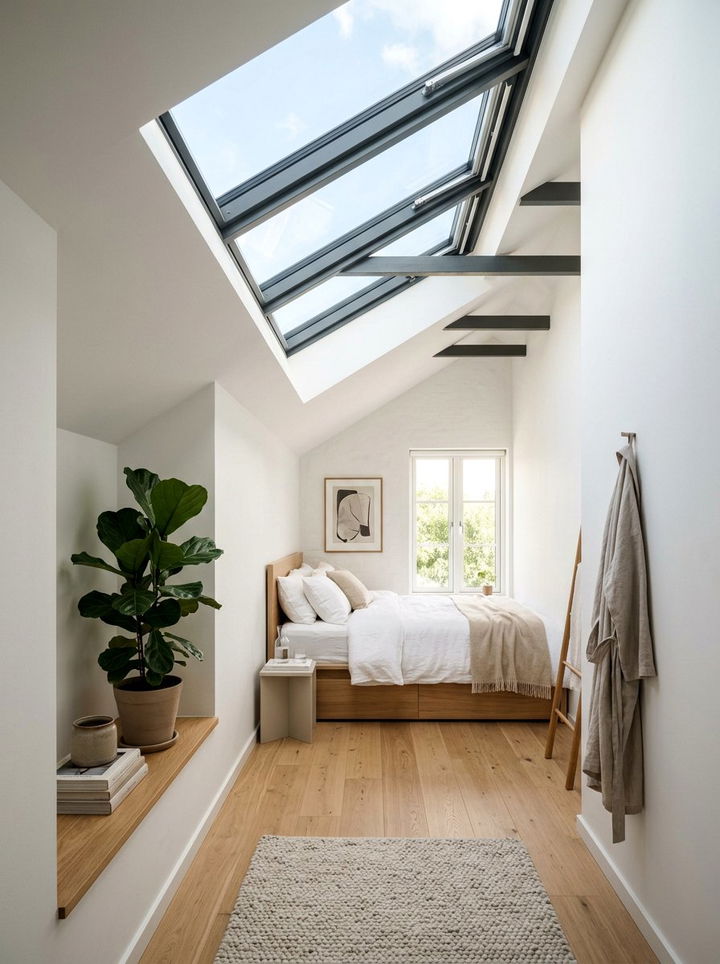 Skylight Installation - 30 narrow bedroom ideas