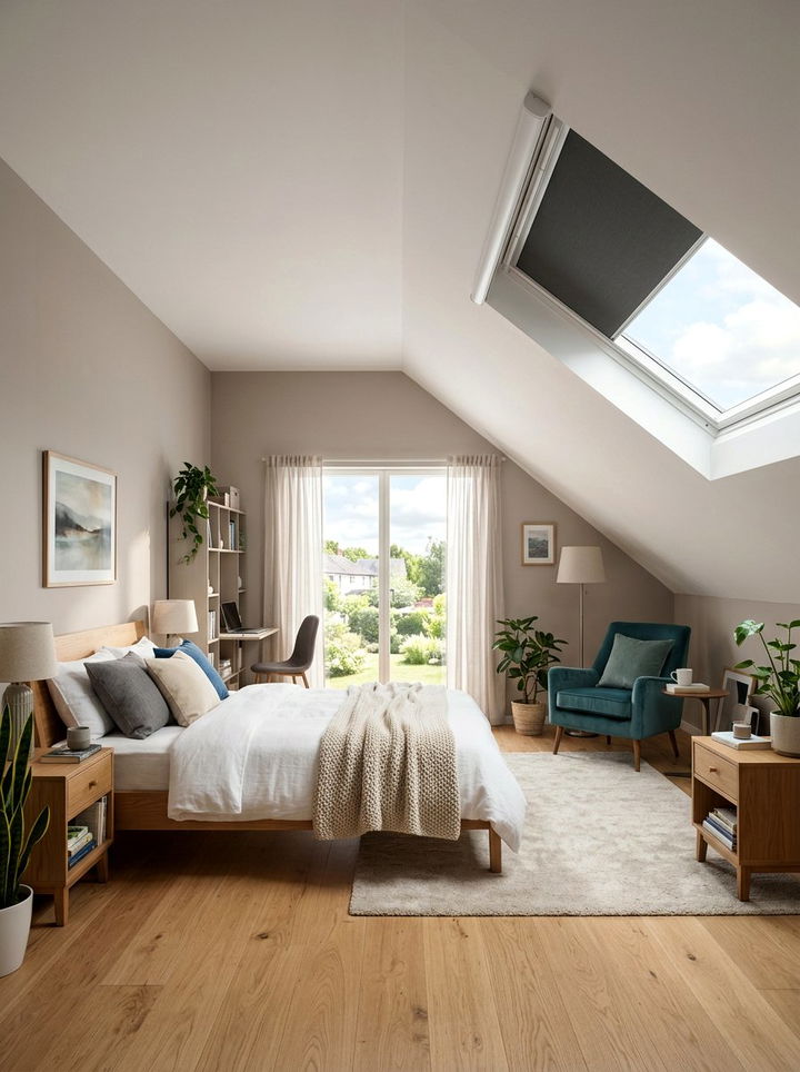 Skylight With Blinds - 30 bedroom skylights