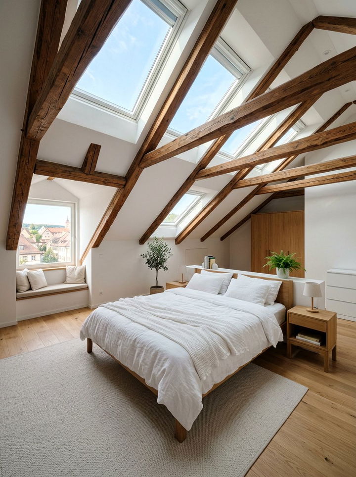 Skylights For Natural Lighting - 30 bedroom lighting ideas