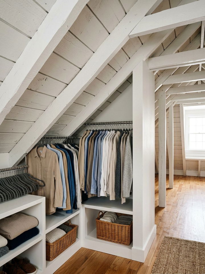 Slanted ceiling closet velvet hangers - 30 bedroom velvet hangers