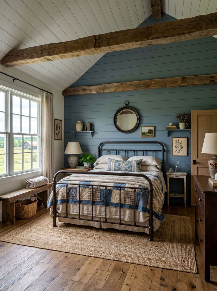 30 Slate Blue Bedroom Ideas for a Modern Sophisticated Feel