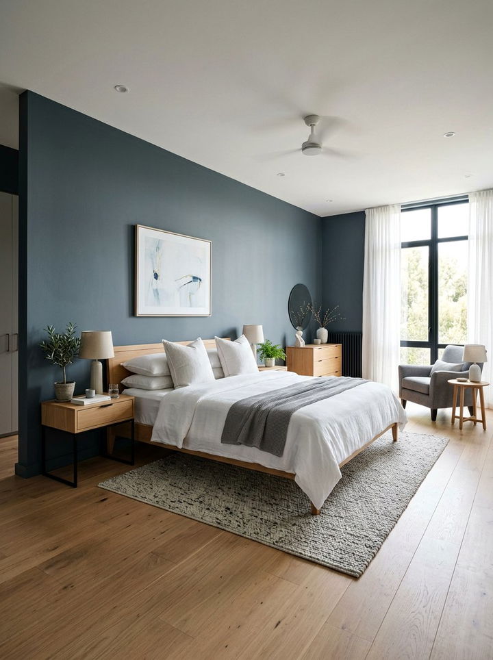 Slate blue bedroom ideas - 30 nature inspired bedroom color ideas