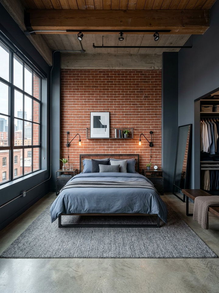 Slate gray bedroom - 30 modern bedroom color ideas