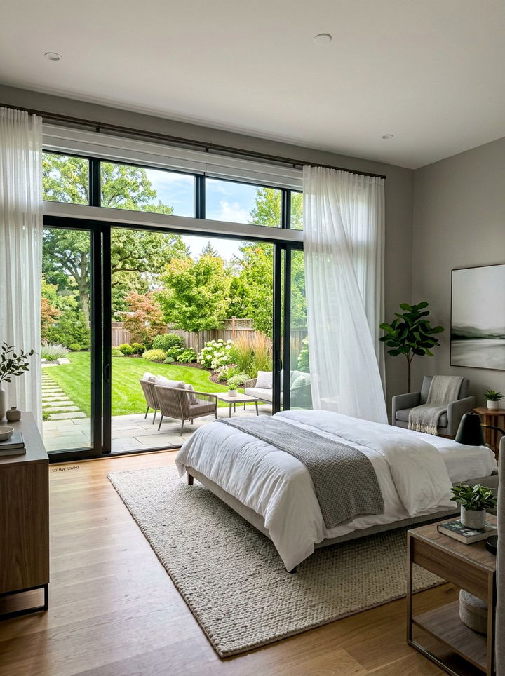 Sliding Glass Door Master Bedroom - 30 bedroom with patio doors