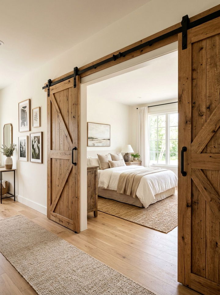 Sliding door bedroom - 30 open plan bedroom ideas