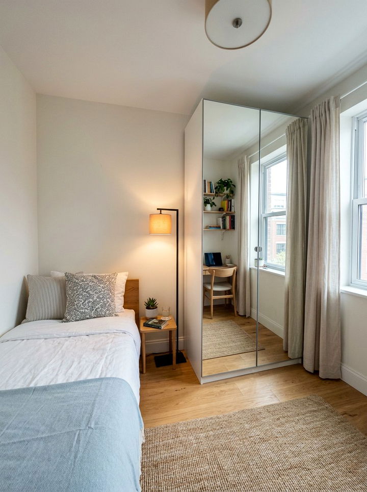 Slim Floor Lamp For Small Spaces - 30 bedroom floor lamps