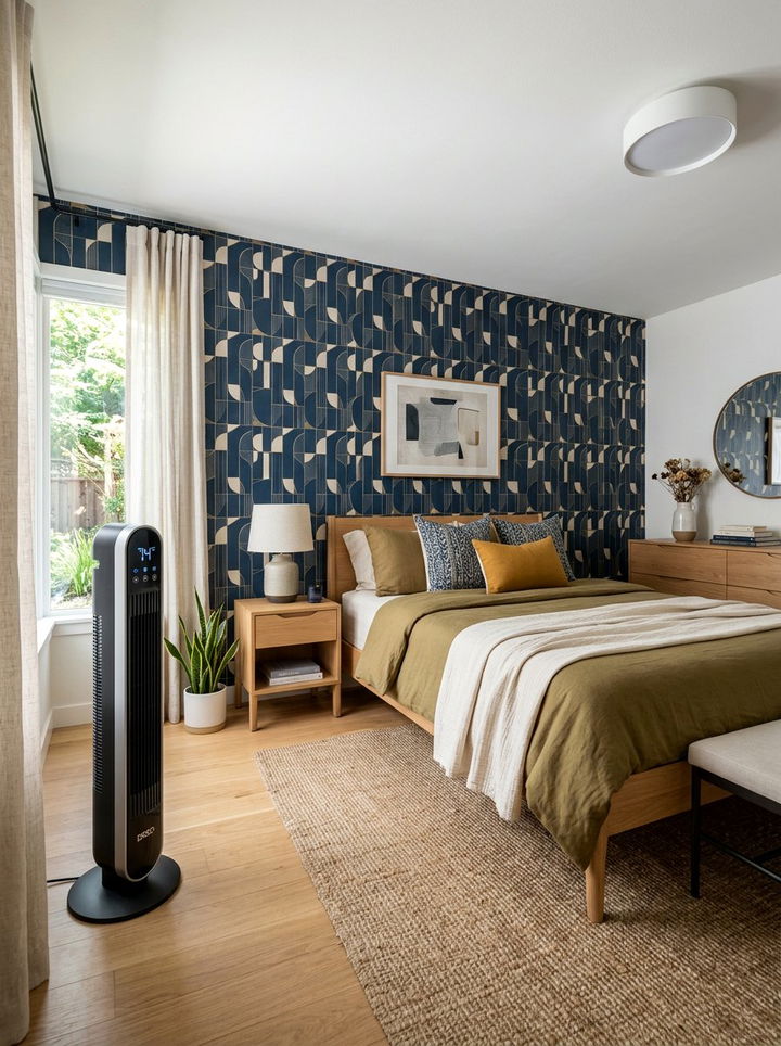 Slim Tower Fan For Corner Placement - 30 bedroom tower fans