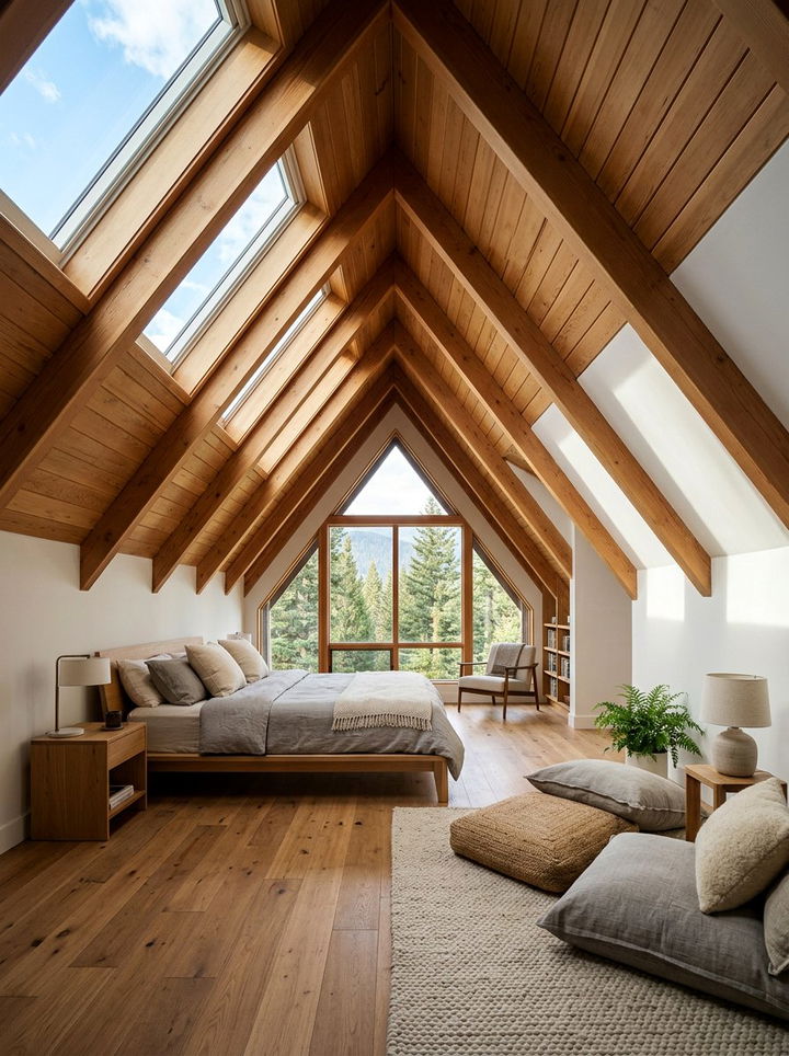 Sloped Ceiling Skylight - 30 bedroom skylights