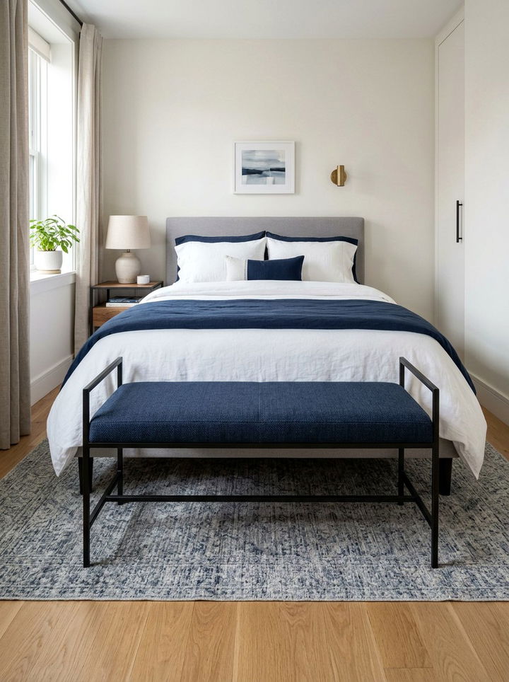 Small Bedroom Bench - 30 bedroom upholstered benches