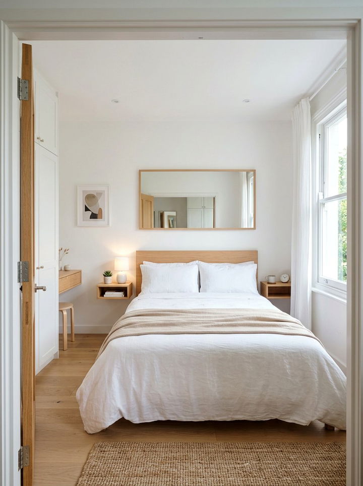 Small Bedroom Layout - 30 bedroom staging ideas