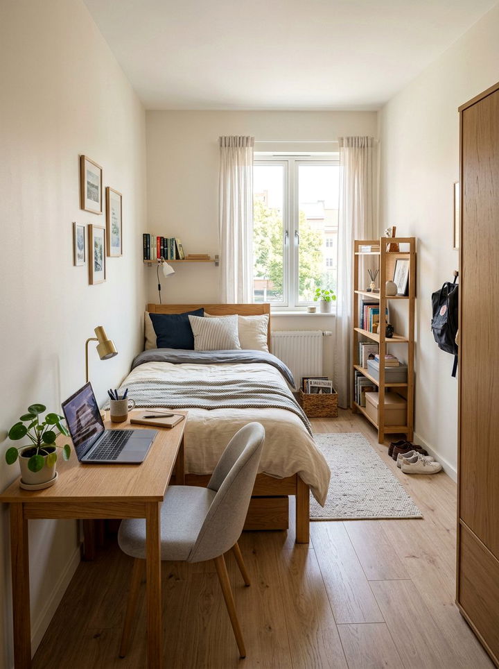 Small Bedroom Layout - 30 first apartment bedroom ideas