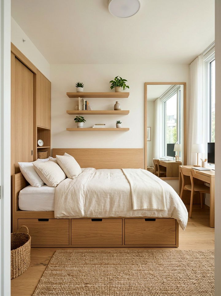 Small Bedroom Layout - 30 viral bedroom ideas