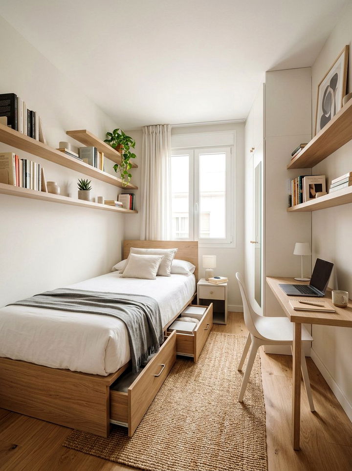 Small Bedroom Storage - 30 relaxation bedroom ideas