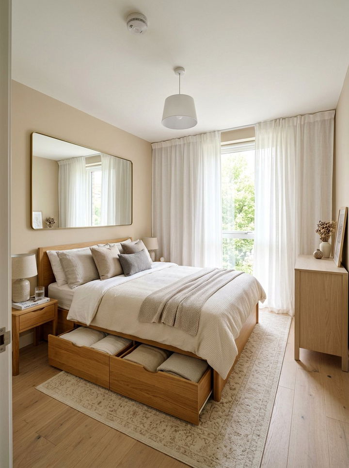 Small Beige Bedroom - 30 beige bedroom decor ideas