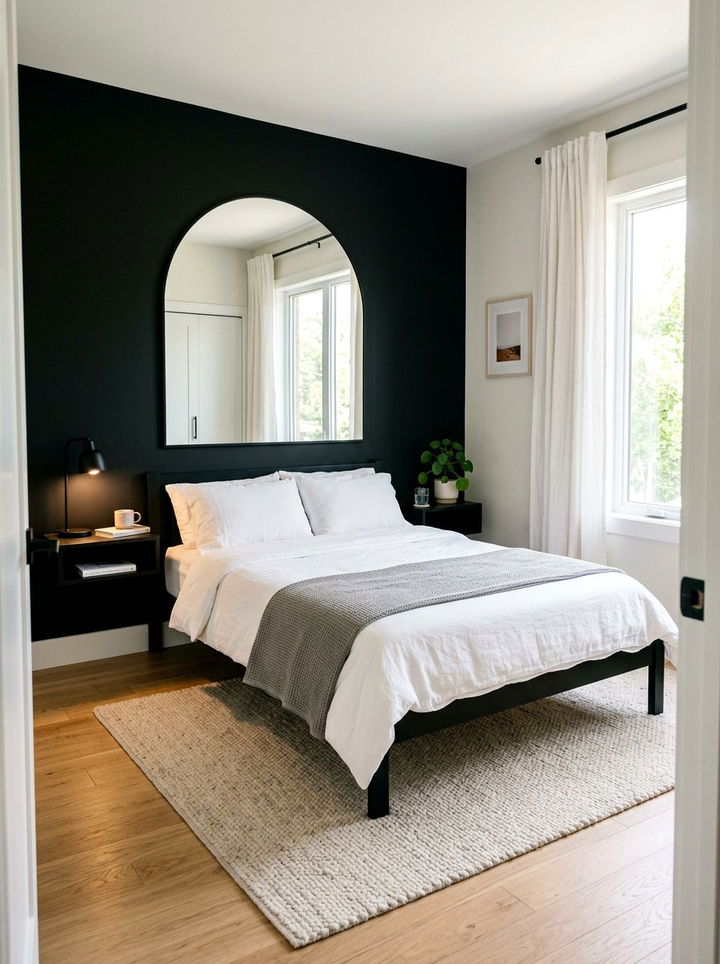 Small Black Bedroom Layout - 30 black bedroom design ideas