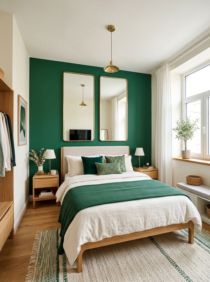 Small Emerald Bedroom - 30 emerald bedroom ideas