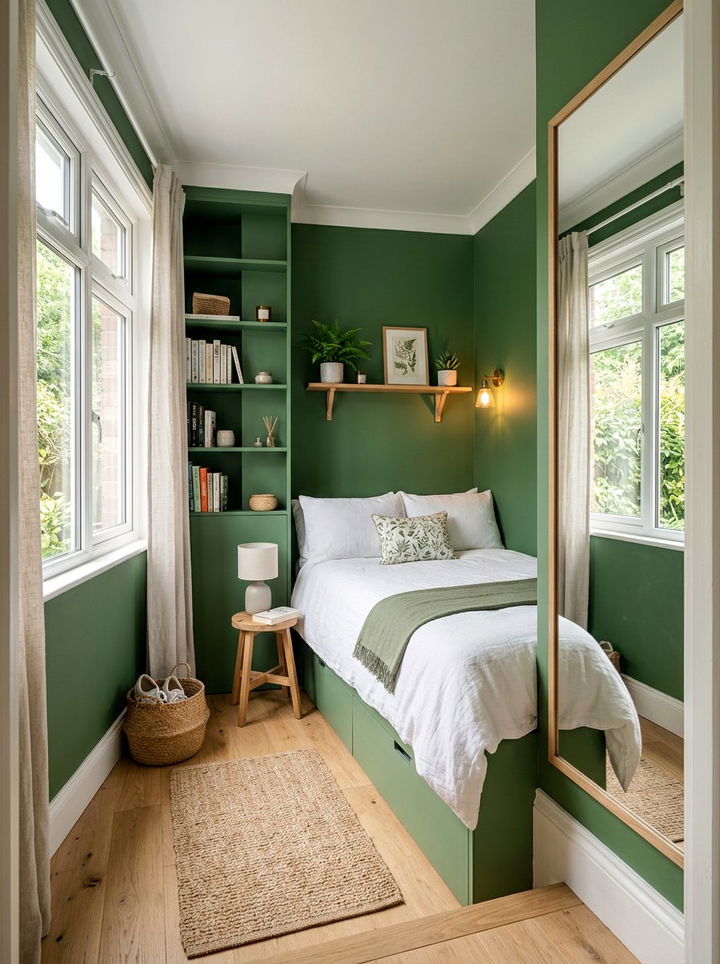 Small Fern Green Bedroom Layout - 30 fern green bedroom ideas