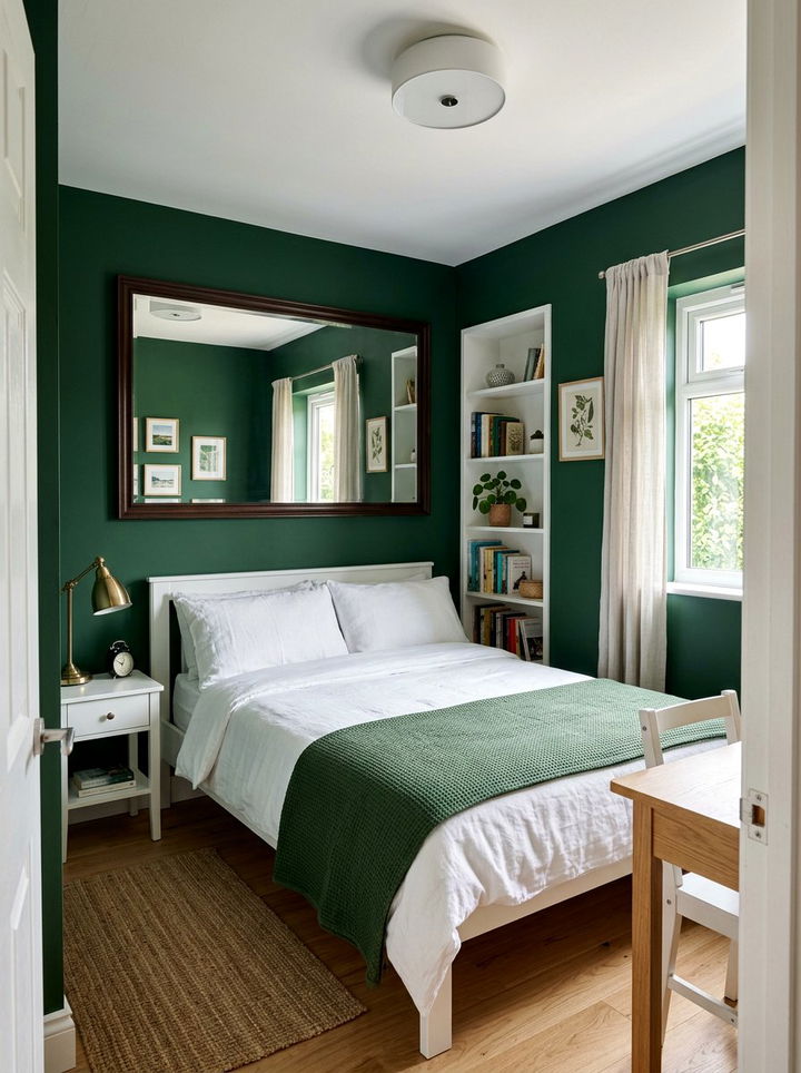 Small Forest Green Bedroom - 30 forest green bedroom ideas