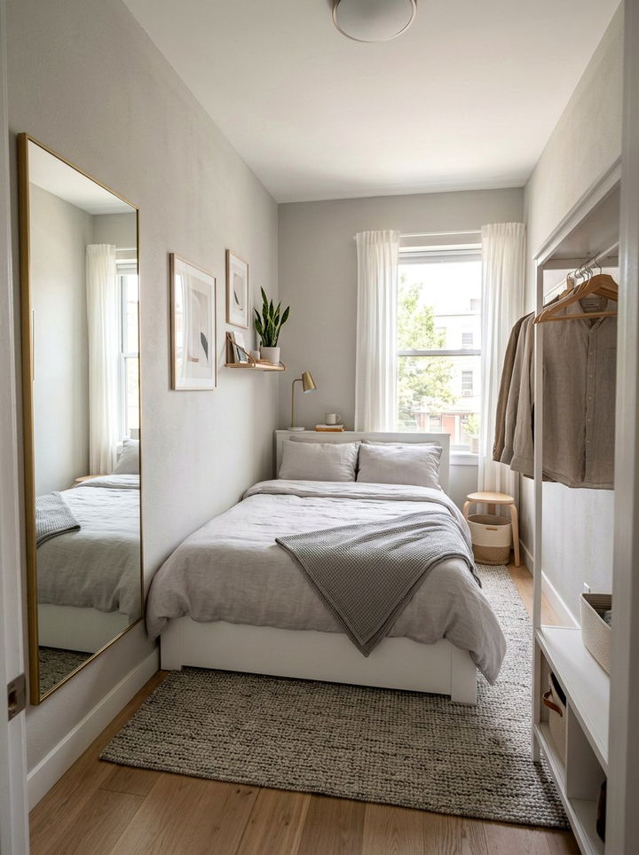 Small Gray Bedroom - 30 warm gray bedroom ideas