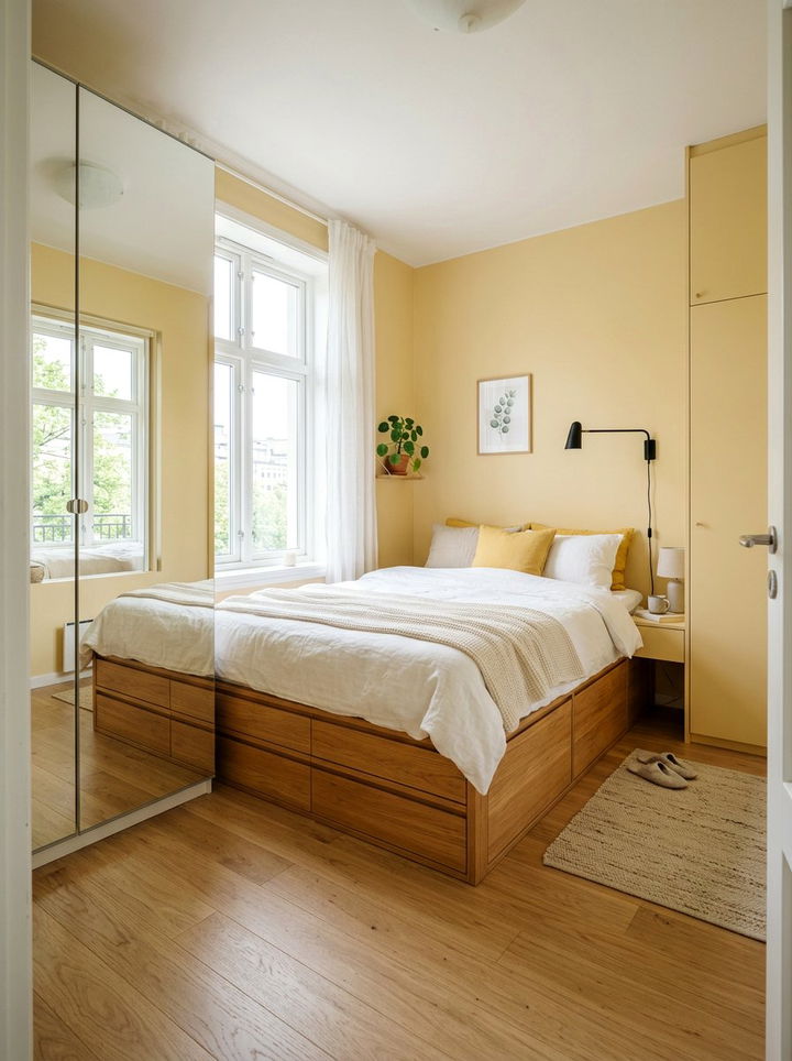 Small Honey Yellow Bedroom - 30 honey yellow bedroom ideas