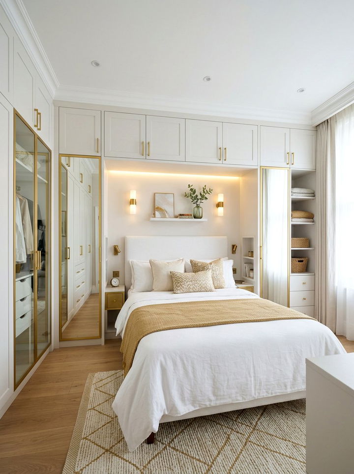 Small Master Bedroom Wardrobe Layout - 30 bedroom layout ideas
