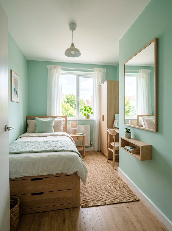 Small Mint Green Bedroom - 30 mint green bedroom ideas