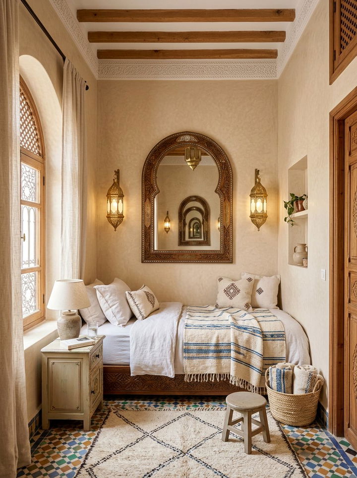 Small Moroccan bedroom - 30 Moroccan bedroom ideas
