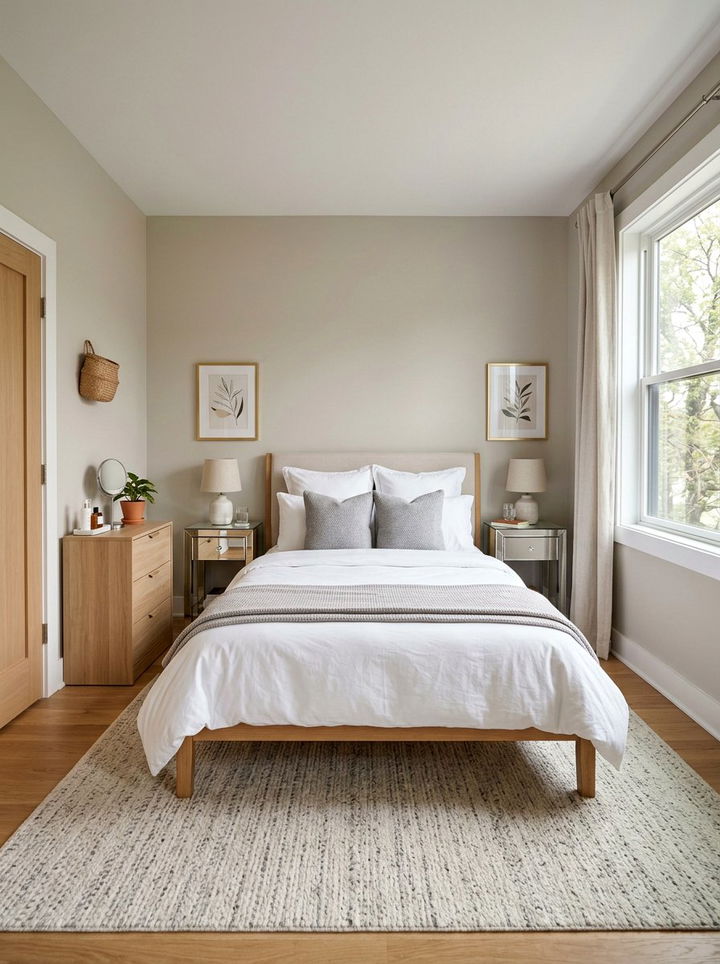 Small Neutral Guest Bedroom - 30 cool neutral bedroom ideas