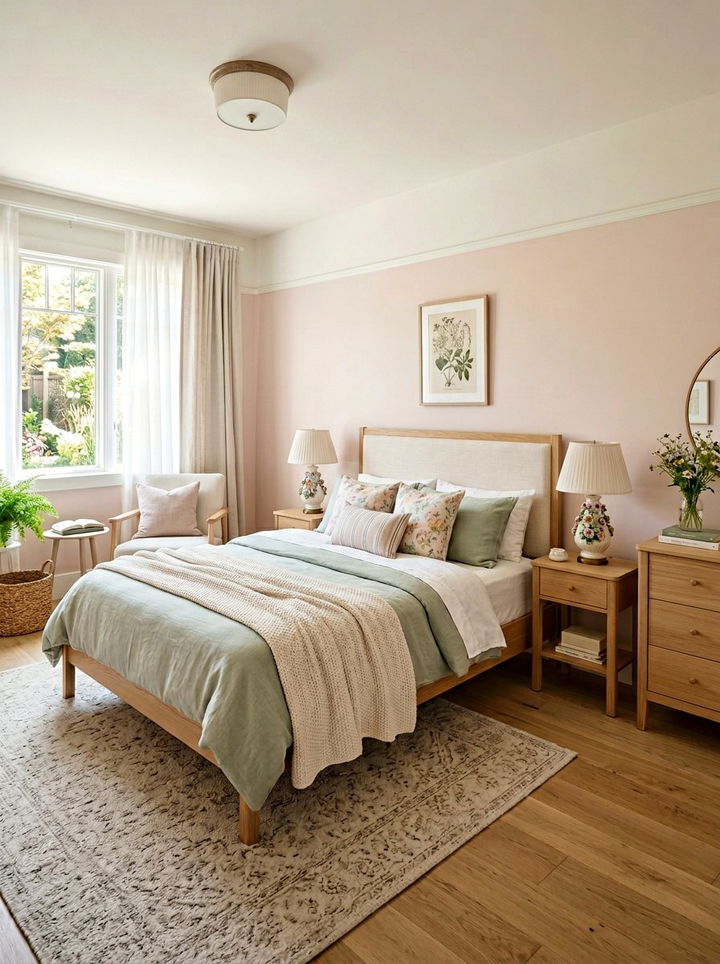 Small Porcelain Flower Lamp - 30 bedroom lamp ideas