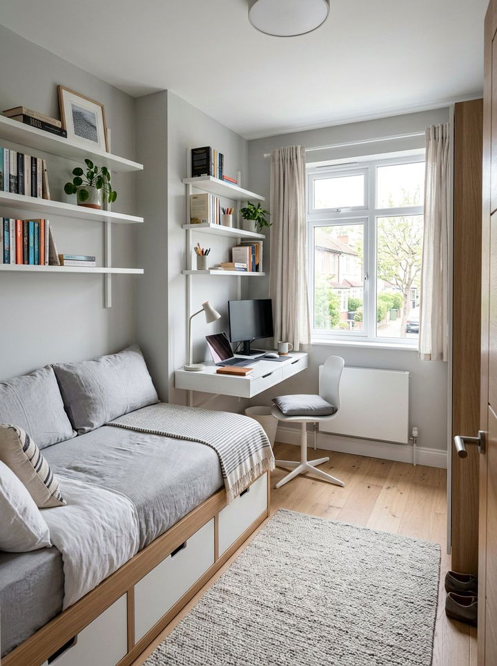 Small Room Layout - 30 teenage girl bedroom ideas