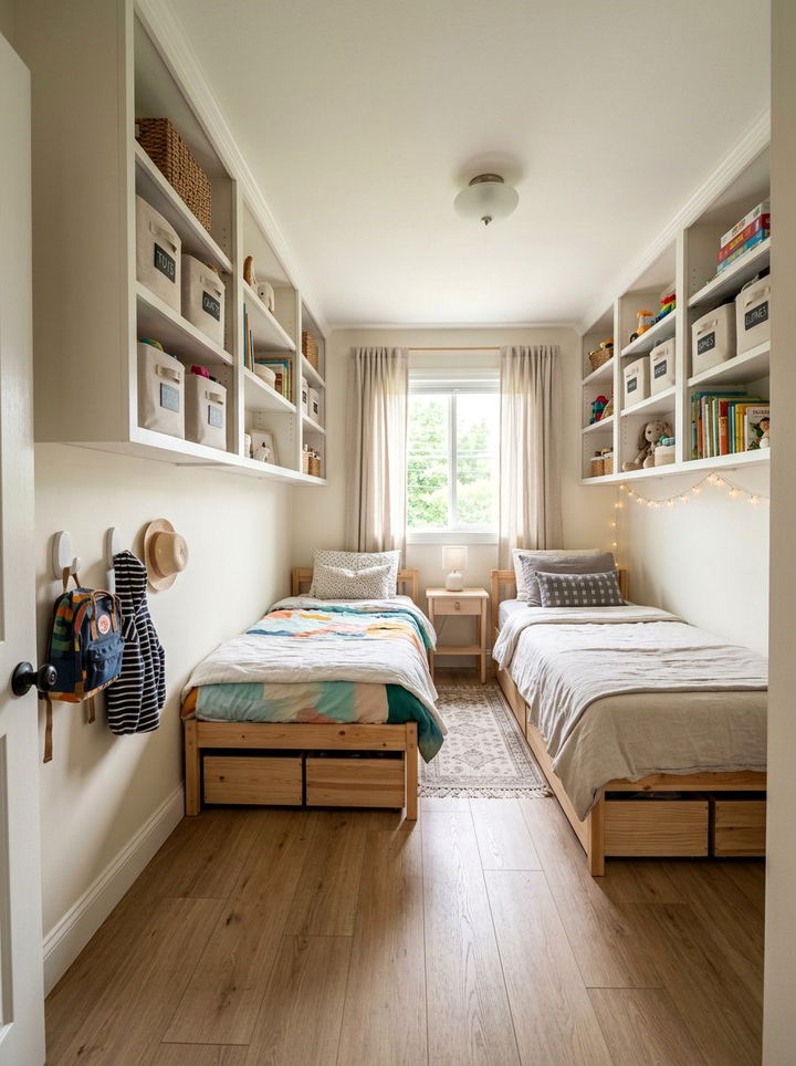 Small Room Shared Storage - 30 shared bedroom ideas