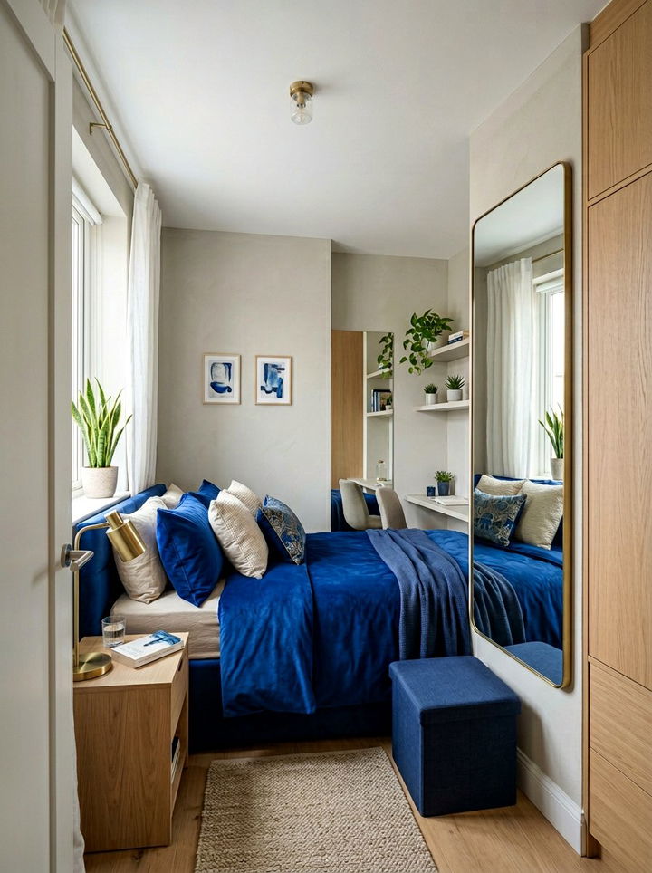 Small Royal Blue Bedroom - 30 royal blue bedroom ideas