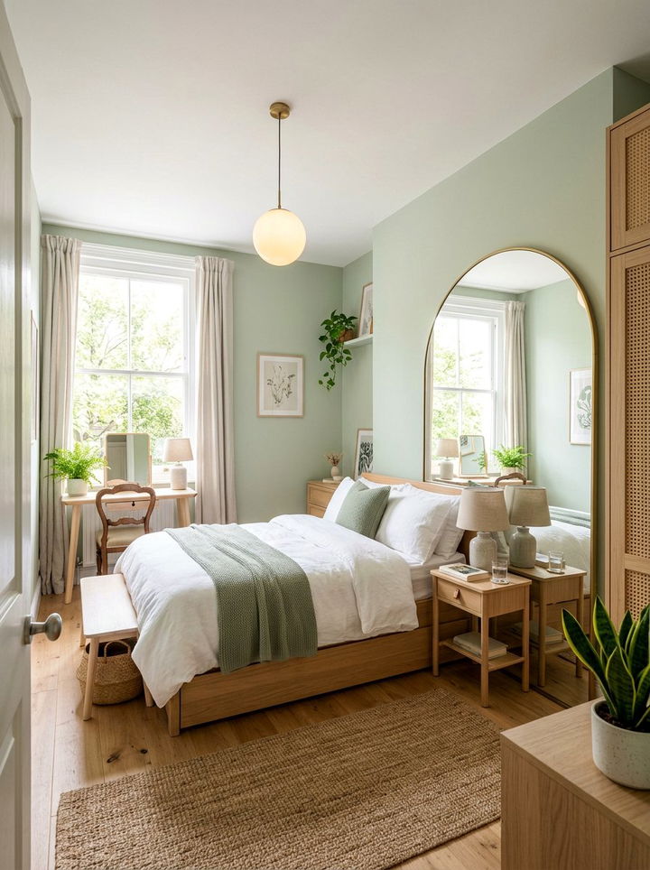 Small Sage Green Bedroom - 30 sage green bedroom ideas
