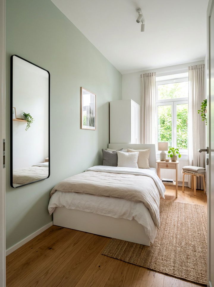 Small Sage Green Bedroom - 30 bedroom sage green walls