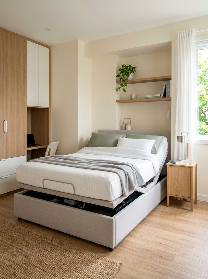 Small Space Adjustable Bed - 30 bedroom adjustable beds