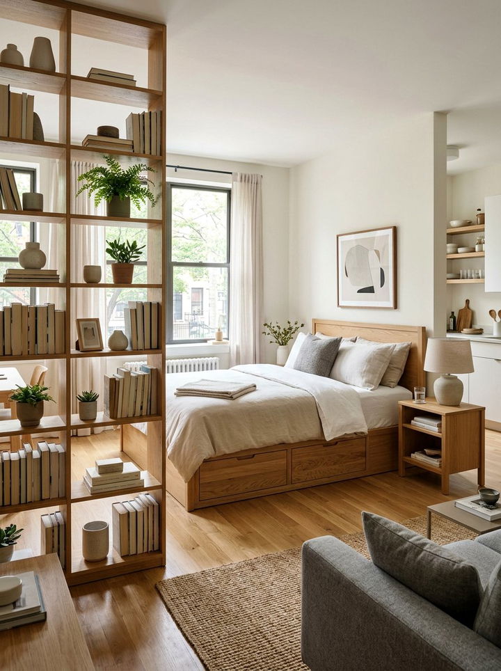 Small Space Studio Bedroom - 30 bedroom on a budget ideas